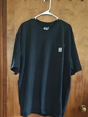 Carhartt Black Short-Sleeve Pocket Tee